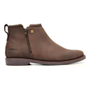 Bota Masculina em Couro ZS - (Palmilha Ortopédica) + Brindes