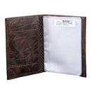 Carteira Masculina de Couro Marrom