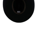 Chapéu Pralana Arena Feltro Preto Unissex, Estilo Country, Lã Premium, Aba 11cm