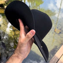 Chapéu Country Ariat Preto de Lã Premium: Estilo Tradicional e Conforto Duradouro