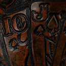 Bota Desenhada Artesanal - Baralho
